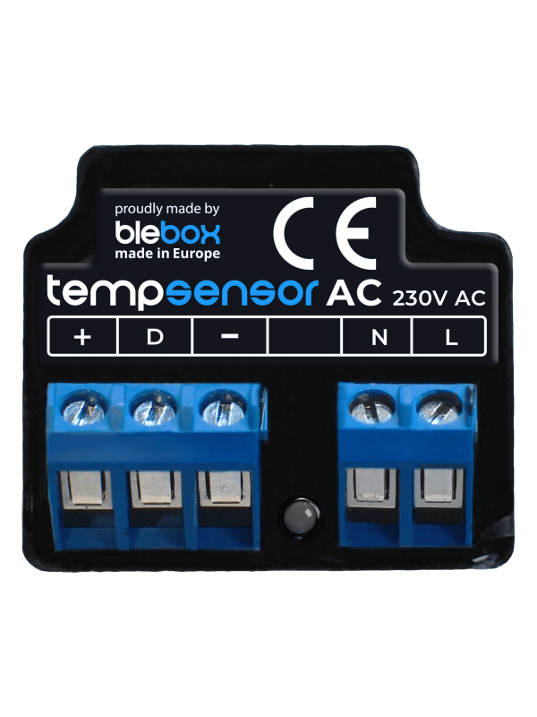 BleBox tempSensorAC - sensor temperatury, 230V, WiFi